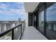 Enjoy panoramic city views from this spacious private outdoor balcony at 2425 Peachtree Rd # 1806, Atlanta, GA 30305