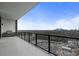 Enjoy city views from the spacious balcony, complete with a built-in grill and glass railings at 2425 Peachtree Rd # 1806, Atlanta, GA 30305