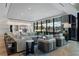 Bright and airy living room with modern furnishings and large windows at 2425 Peachtree Rd # 1806, Atlanta, GA 30305