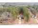 Aerial view showcasing the home's proximity to surrounding greenery at 122 Lakepointe Court Ct, Stockbridge, GA 30281