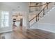 Bright kitchen with stainless appliances and white cabinets at 190 Holcomb Ct, Fayetteville, GA 30215