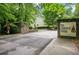 Stone pillars mark the entrance to The Timbers of Vinings, a residents-only community at 3817 Paces Ferry West, Atlanta, GA 30339