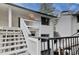 View of the home's exterior and staircase at 3817 Paces Ferry West, Atlanta, GA 30339