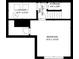 Floor plan of the basement, showing the utility room, storage, and bedroom layout at 3817 Paces Ferry West, Atlanta, GA 30339