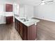 Modern kitchen with stainless steel appliances and granite countertops at 3194 Haynes Park Dr, Lithonia, GA 30038