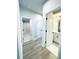 Hallway view showcasing access to the bathroom and bedroom, highlighting seamless transitions at 718 Crossroad Ct, Powder Springs, GA 30127