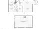 Floor plan of the first floor and basement at 2210 Bolling Brook Sw Dr, Atlanta, GA 30311