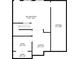 Basement floor plan featuring a large storage area, laundry, and a billiard room with dimensions at 274 Westchester Club Dr, Hiram, GA 30141