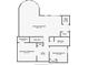 Detailed floor plan showcasing the layout of the basement floor of the home at 1165 Pin Oak Ct, Cumming, GA 30041