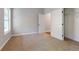 Bright bedroom with double doors to the closet and views to the hallway at 2117 Hwy 101 N, Dallas, GA 30157