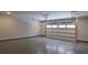 Garage with epoxy floor and ample room for two cars and overhead storage at 2117 Hwy 101 N, Dallas, GA 30157