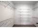Spacious walk-in closet with custom metal shelving to maximize storage and organization at 2117 Hwy 101 N, Dallas, GA 30157