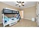 Cozy bedroom with a bunk bed, perfect for or guests at 3330 Chimney Point Dr, Cumming, GA 30041