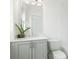 Bright bathroom showcasing a sleek vanity, white subway tile, and modern fixtures at 2320 Edgar Park Pl # 95, Duluth, GA 30096