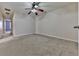 Bedroom featuring a ceiling fan and neutral walls, ready for your personal touch at 283 Harmony Lake Dr, Canton, GA 30115