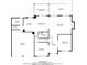 First floor plan showing the layout of the kitchen, dining area, living room, Gathering room, and garage at 79 Nimblewood Trl, Acworth, GA 30101