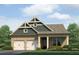 Charming brick home featuring a two-car garage and covered front porch, perfect for relaxing and curb appeal at 202 Whispering Pines Ave, Conyers, GA 30094