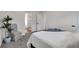 Cozy bedroom featuring soft carpeting, neutral tones, and a calming ambiance at 2121 Lindley Nw Ln, Kennesaw, GA 30144