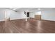 Huge basement featuring wood flooring, white walls, recessed lighting and modern design at 3046 Wendgate Dr, Marietta, GA 30062