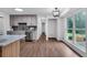 Bright kitchen with stainless appliances and a large window at 3046 Wendgate Dr, Marietta, GA 30062