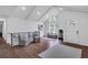 Bright living room featuring high ceilings, modern decor, and natural light through large windows at 3046 Wendgate Dr, Marietta, GA 30062