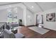 Bright and airy living room boasting high ceilings, large windows, and sleek hardwood floors at 3046 Wendgate Dr, Marietta, GA 30062