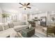 Inviting living space with an open kitchen, cozy seating, and a dining area at 1342 Magnolia Way Bnd # 287, Jonesboro, GA 30238