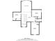 Second floor plan featuring multiple bedrooms and an open area at 4985 Skyland Pkwy, Cumming, GA 30028