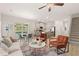 Spacious living space shows open kitchen and dining areas connected to the living room at 9448 Cedar Grove Ct # 333, Jonesboro, GA 30238