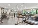 Well-equipped fitness center features state-of-the-art treadmills, weights, and mirrored walls at 4244 River Green Nw Dr # 111, Atlanta, GA 30327