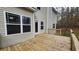 Spacious back deck perfect for outdoor entertaining with access to the yard and home at 488 Morris Rd, Hiram, GA 30141