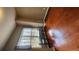 Bright dining area features a large window and hardwood floors at 488 Morris Rd, Hiram, GA 30141