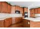 Gourmet kitchen with lots of cabinets, a large island, and stainless steel appliances at 2322 Norbury Se Cv, Smyrna, GA 30080