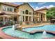 Beautiful pool area with water features and ample seating near clubhouse at 3777 Peachtree Ne Rd # 1324, Brookhaven, GA 30319