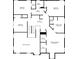 Second floor layout with multiple bedrooms, bathrooms and walk-in closets at 3739 Newhalem Sw St, Atlanta, GA 30331