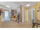 Upstairs hallway with couch and art at 3739 Newhalem Sw St, Atlanta, GA 30331