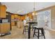 Bright eat-in kitchen with a table set, ample counter space, and neutral tones at 3739 Newhalem Sw St, Atlanta, GA 30331