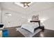 Stylish main bedroom with hardwood floors, plenty of space, and elegant fixtures at 5655 Cross Gate Dr, Atlanta, GA 30327