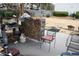 Deck featuring furniture, a barbecue, and firewood at 1026 Riverbend Club Se Dr, Atlanta, GA 30339