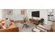 Cozy living room with stylish furniture, hardwood floors, and modern decor at 2413 Hillside Ave, Decatur, GA 30032