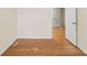 Bright bedroom with gleaming hardwood floors and a view to an adjacent room at 2826 Summit Ridge Dr, Marietta, GA 30066