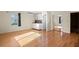 Bright room with hardwood floors, a kitchenette, large window and closet at 2826 Summit Ridge Dr, Marietta, GA 30066