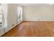 Spacious living room with hardwood floors and large windows offering great natural light at 2826 Summit Ridge Dr, Marietta, GA 30066