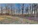 Large fenced backyard with mature trees providing privacy at 285 Belmont Trl, Covington, GA 30016