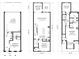 Floorplan showing the layout of the home's garage, kitchen, living room, and bedrooms at 224 Village Overlook # K3, Canton, GA 30114