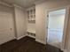 Mudroom with built-in storage, coat hooks, and bench seating at 3687 Thornhill Ct, Douglasville, GA 30135