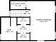 Floor plan highlighting layout of rooms with dimensions at 1598 Jonesboro Se Rd, Atlanta, GA 30315