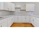 Well-lit kitchen with white cabinetry, stainless steel appliances, and a marble tile backsplash at 1598 Jonesboro Se Rd, Atlanta, GA 30315