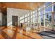 Modern bar area with sleek countertops, stylish seating, and city views at 3325 Piedmont Ne Rd # 1502, Atlanta, GA 30326
