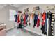 Walk-in closet with wire shelving providing ample storage space for clothing and accessories at 539 Walton Dr, Woodstock, GA 30188
